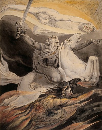 Death on a Pale Horse by William Blake